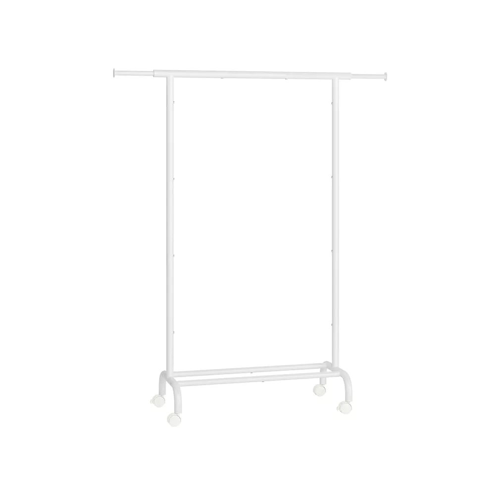 Burro para Ropa Tendedero 40 x (83-112) x 156 cm Blanco Nube